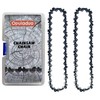Opuladuo 2PC 8 Inch Polesaw Chain for Black & Decker