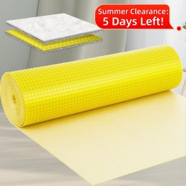 MAXKOSKO 1/8" Uncoupling Membrane - Waterproof Tile Underlayment Mat - 54 Sq. Ft. (16.4 Ft. X 3.3 Ft.)