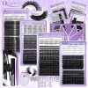 Kit De Extensiones De Pestañas De Alta Capacidad,1274 Pcs
