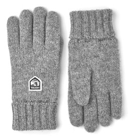 Hestra Basic Wool Mens Gloves Large Grey