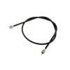 Speedometer Cable SR2 (2x M10x1) Black 750 mm Long (German