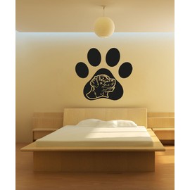 Vinyl Wall Decal Sticker Dog Paw OS_AA575s