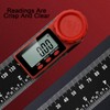 1 x Angle Gauge, 400 mm Digital Protractor, 360° Rotating