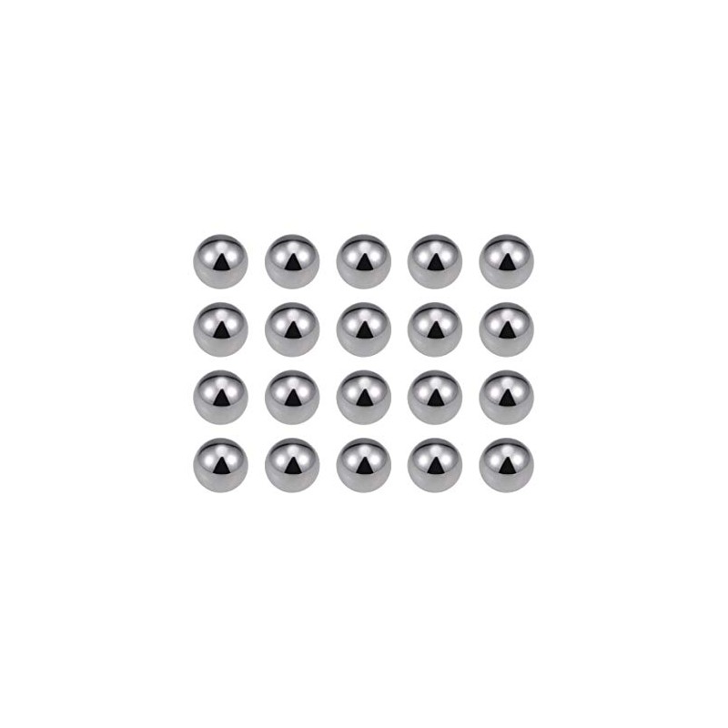 sourcing map Bearing Balls Carbon Steel Precision Balls 8 mm