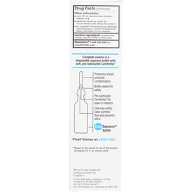 Fleet Saline Laxative Enema, (Packaging May Vary), 7.8 Fl.Oz