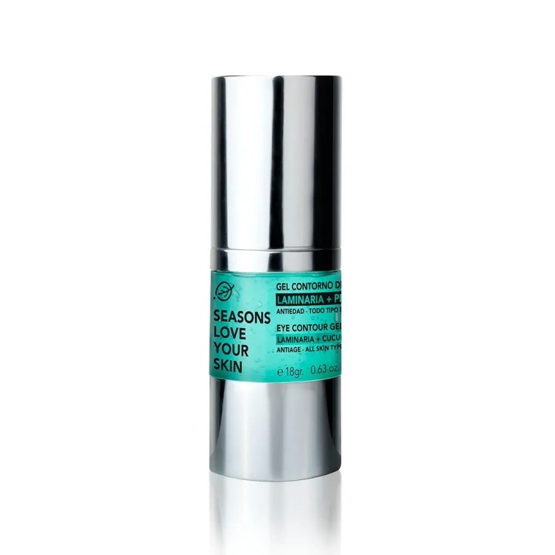 Gel Contorno De Ojos Pepino Laminaria 18gr Para Todo Tipo