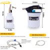 24PCS Brake Bleeder Kit, Vacuum Brake Bleeder Kit with 2L