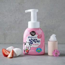 Shower Mate 샤워메이트 말랑카우 버블 핸드워시 딸기우유향 Shower Mate Malang Cow Bubble Hand Wash Strawberry Milk Scent