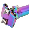 400MM CNC Aluminum Alloy Bicycle Seatpost Adjustable Mountain Bike Saddle