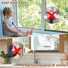 WIDYANA Sliding Door Security Bar, 17.1-51" Adjustable Lock Bar with Rubber Tips, 1.25" Thickened Metal for Sliding Window & Door, Black, Fortify Your Home Entry Points