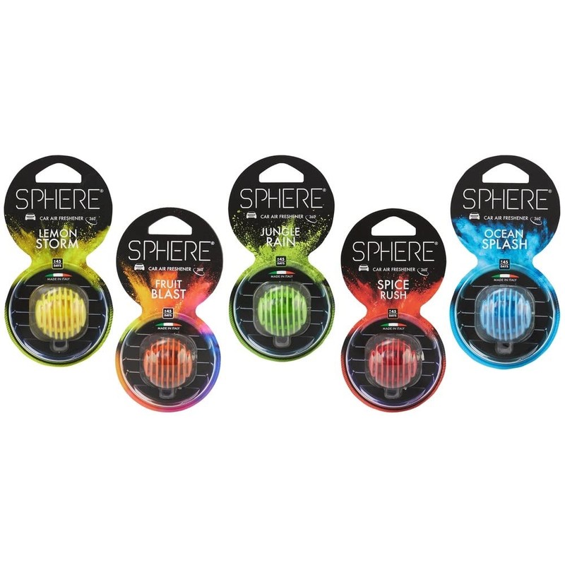 Little Joe Sphere Ocean Splash Scented Car Air Freshener