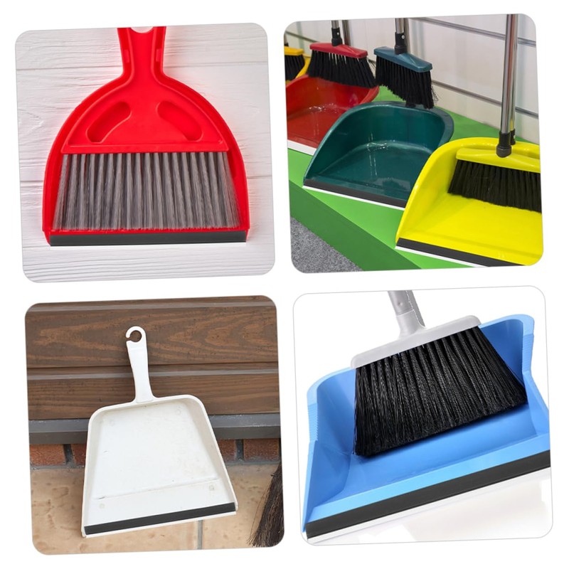 ULTECHNOVO 2 pcs Replacement Dustpan Edge Strips Plastic Dustpan Accessories