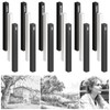 Pack of 18 Square Compressed Charcoal Pencils Compressed Graphite Material