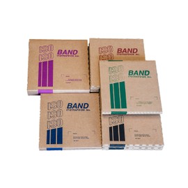 ISO BA205T Type 201 Stainless Steel Band in Tote, 5/8" Wide x .030 Thick x 100' Foot roll in a Tote