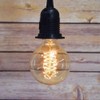 CTKcom G30 Edison Globe Bulbs (2 Pack)- G95 E27 Antique