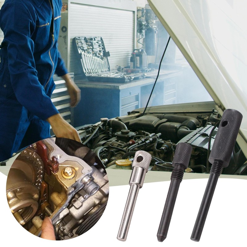 CLKE 3Pcs Engine Timing Tool Set for Renault/Dacia/Nissan 1.5 1.9