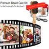 Beard Brush for Men Dual-Sided Soft Beard Mustache Brush Beard