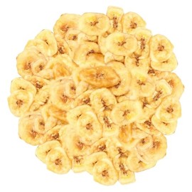 Sweetened Banana Chips – Crispy Fried Tropical Snack, 3 lb Bulk Resealable Bag – Perfect for Snacking, Baking, and Parties