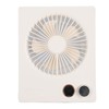 Ultra Thin Table Fan Desktop Flat Battery Operated Standing Hanging