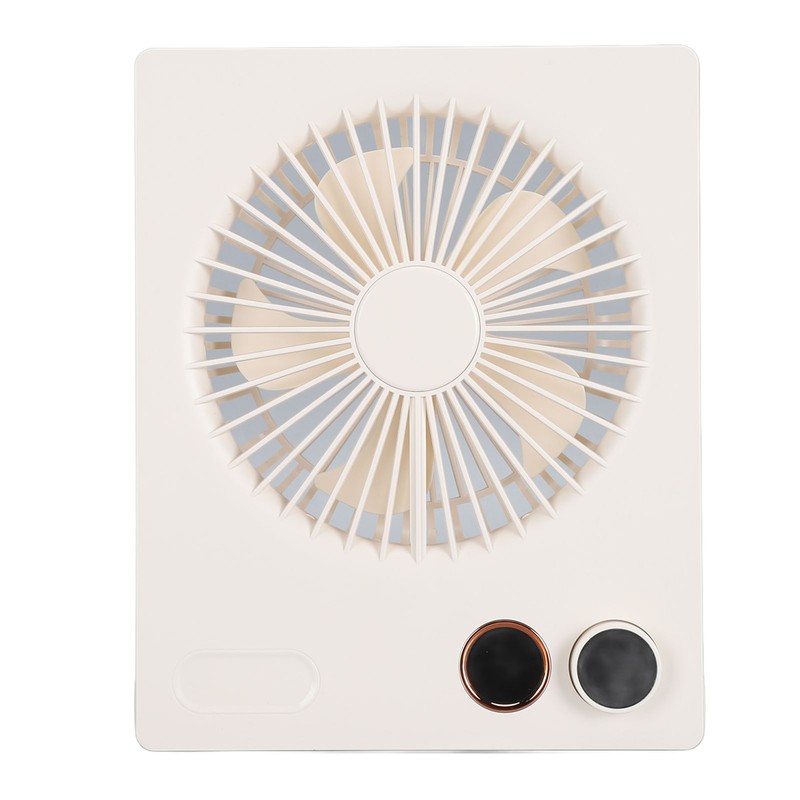 Ultra Thin Table Fan Desktop Flat Battery Operated Standing Hanging