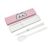 OSK CT-27 Chiikawa Lunch Box with Quote Lid Combination [Chopsticks,