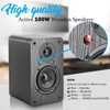 LONPOO Powered Bookshelf Speaker, Active Near Field Monitor with 4"