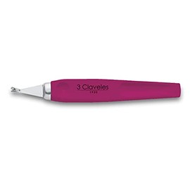 3 Claveles 12352 Cortacuticulas Stainless Steel 10 cm