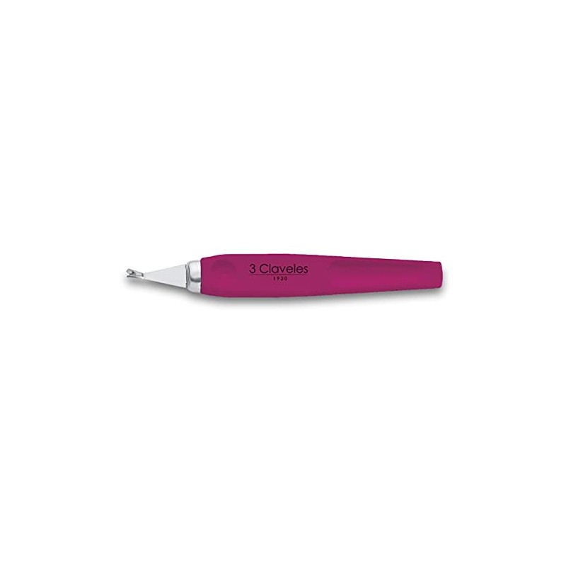 3 Claveles 12352 Cortacuticulas Stainless Steel 10 cm