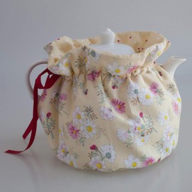 Tea Cosy - Cotton Printed Tea Cosy, Kitchen Tea Pot Dust Cover, Breakfast Warmer, Insulation and Keep Warm, Color#3