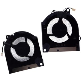 Deal4GO 12V CPU & GPU Graphics Cooling Fan kit Replacement for Dell G15 5530 G16 7630 2023 with RTX 4050 4060 4070