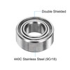 QUARKZMAN 5 pieces SMR105ZZ stainless steel ball bearings 5 mm