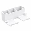 Wall-Mounted Hair Dryer Holder for Bathroom Organization – No-Drill Plastic