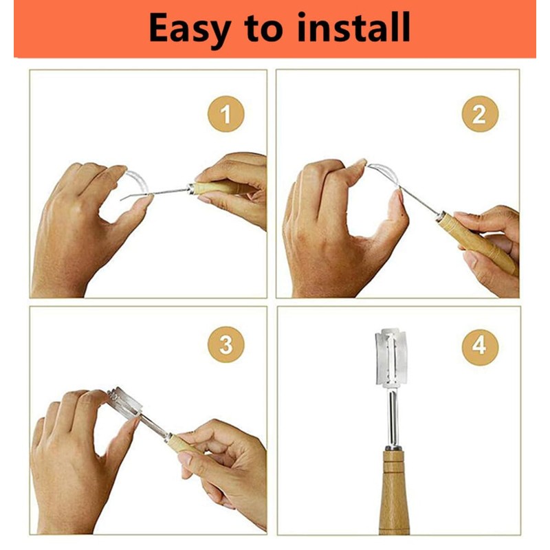 Dough Scratching Tool Dough Scoring Tool for Professional Bakers,Sharp Bread