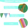 Coco Berming Pack of 5 Bunting Outdoor Weatherproof 24 Metres,