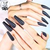 StreetKitty Press On Nails, Classic Gloss Matte Collection, Matte Long
