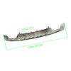 TJHSM Matte Black Front Bumper Valance Lower Skid Plate Molding