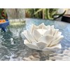 Ceramic Lotus Petals Style Flower Candle Holder Tea Lights Holder