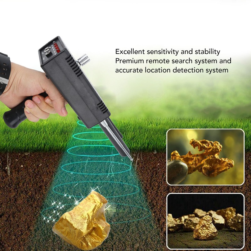 25m Detection Depth High Accuracy Metal Detector 1200m Range Gold