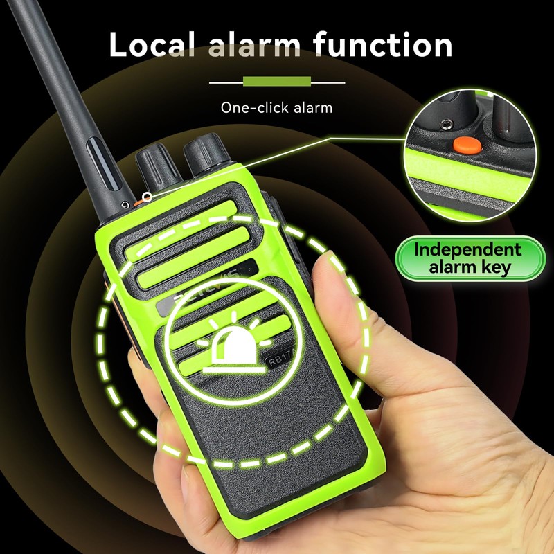 Retevis RB17A Two Way Radios Long Range,GMRS Walkie Talkies,Repeater Capable,2200mAh,