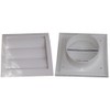 Air Ventilation Plastic Grill Cover 148mm x 153mm Gravity Flaps