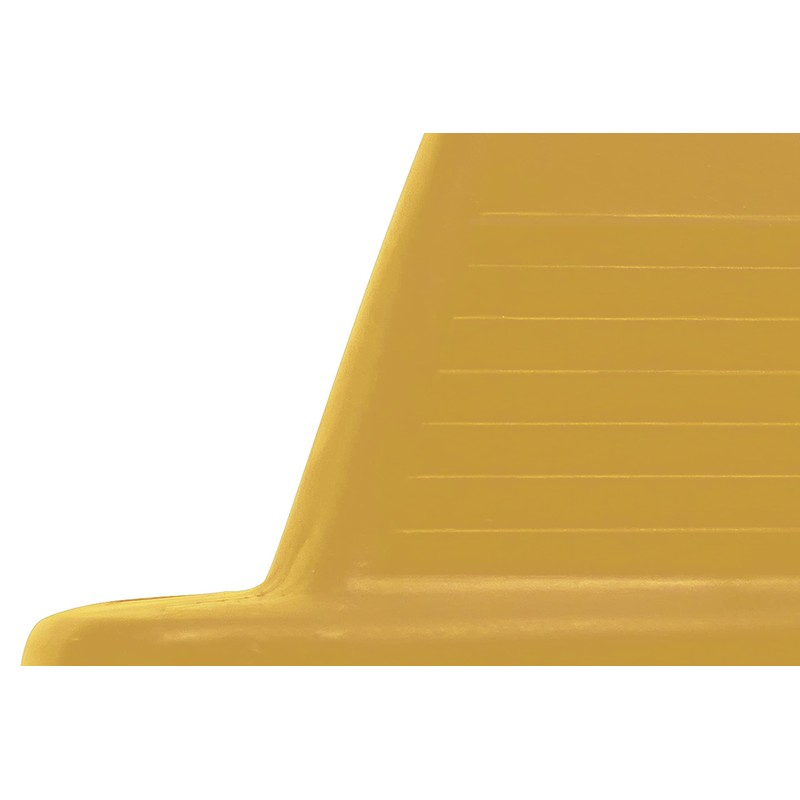 Shepherd Hardware 3763 Heavy Duty Jumbo Rubber Door Wedge, Yellow,