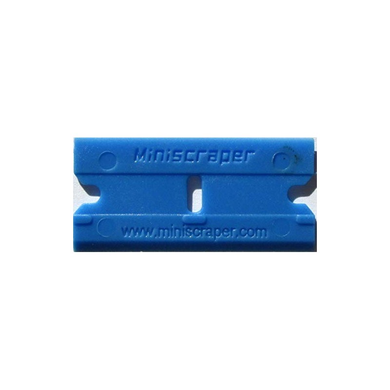 MINISCRAPER® 10 Plastic Double Edged Razor Blades Polycarbonate