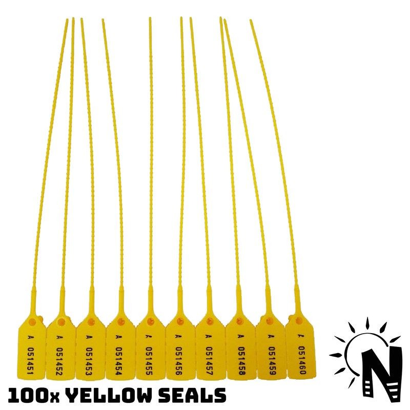 Made in the UK, Numbered Pull Seal, Anti Tamper Seals,