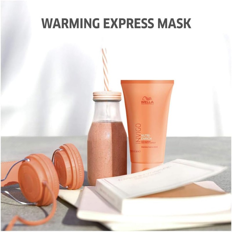 Wella Professionals Invigo Nutri-Enrich Mascarilla Self Warm Reparación Daño 150ml