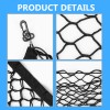 SHENKENUO Rear Trunk Cargo Storage Nylon Envelope Net For Toyota