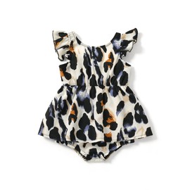 PATPAT Mother Daughter Jumpsuit Set - Matching Summer Outfit for Mum, Daughter & Baby, Family Outfit Summer, Comfortable Onesie for Mother & Daughter, Perfect for Holiday, Photo Shoot, Leisure, black