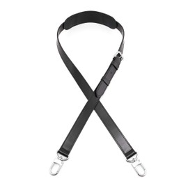 Cross Body Replacement Strap for Keep All 45 50 55 Speedy 35 40 Black with Silvver hardware
