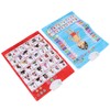 2pcs Chinese English Phonics Posters Multipurpose Fun Early Education Self