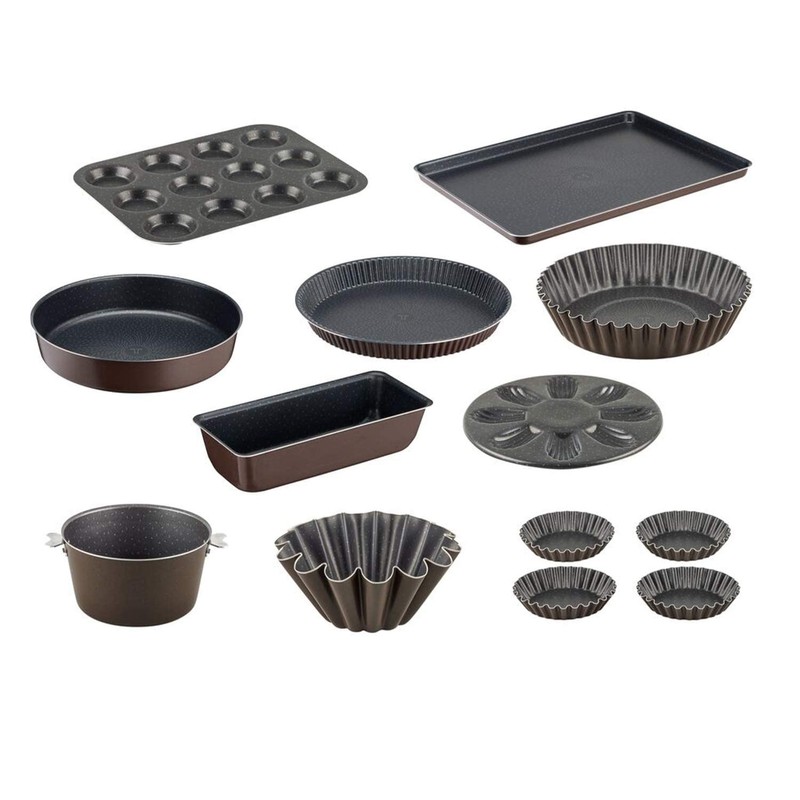 Tefal J1602802 Success 12-mould baking tray Aluminium Black 35.5 x
