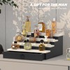 upcessory Cologne Organizer for Men, 4 Tier Perfume Stand, Cologne